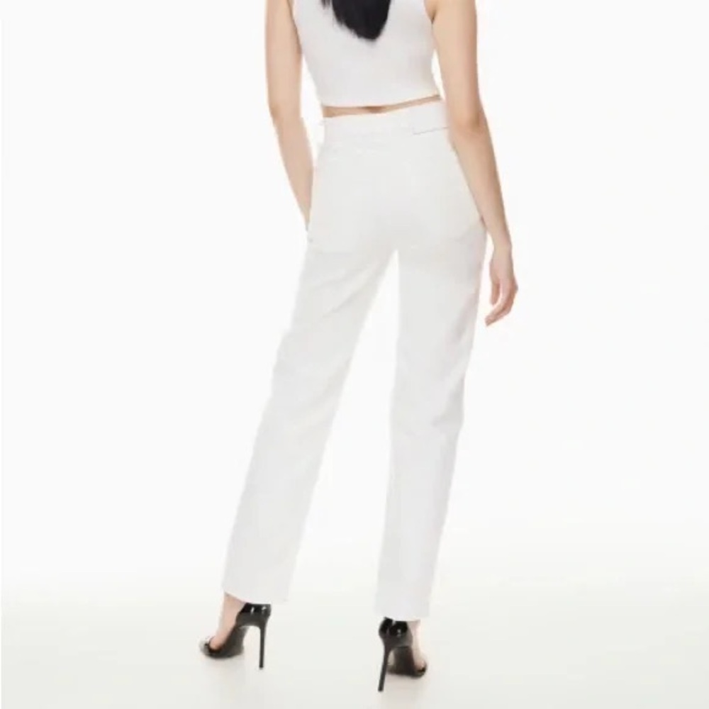 Aritzia Denim Forum White Jeans